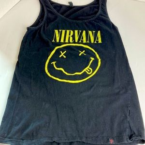 NIRVANA tank top band tee concert